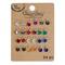 12 Packs: 24 ct. (288 total) Charmalong™ Multicolor Round Glass Charms by Bead Landing™